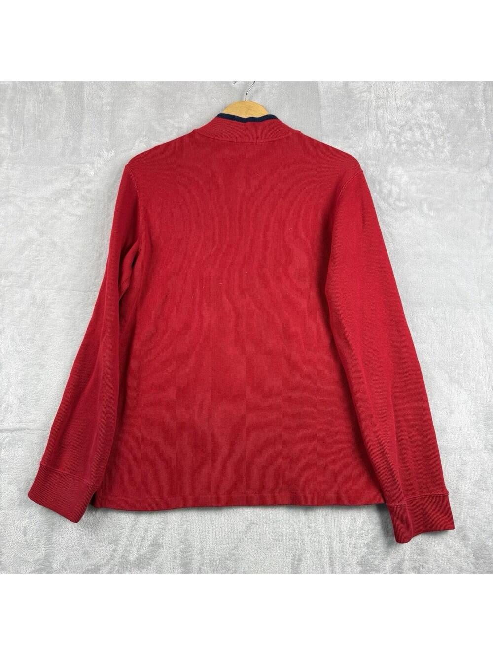 Polo Ralph Lauren Quarter Zip Sweater Red Pony Pullover Men’s S Preppy Knit Golf - Picture 3 of 9